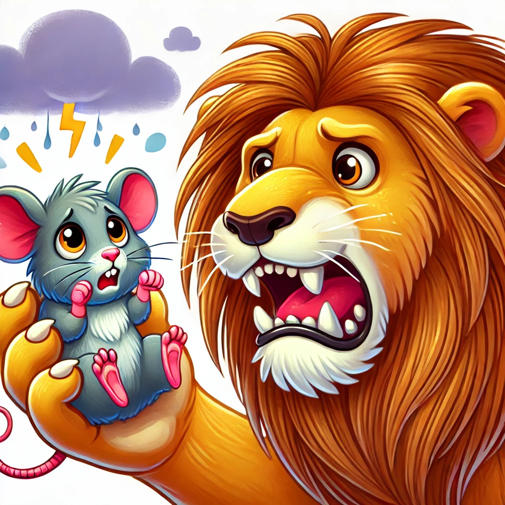 DAL The Lion and the Clever Mouse