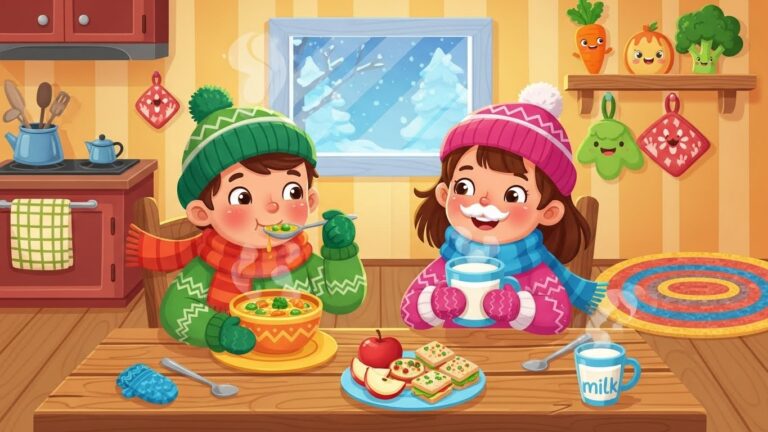 Winter Healthy Diet for Kids